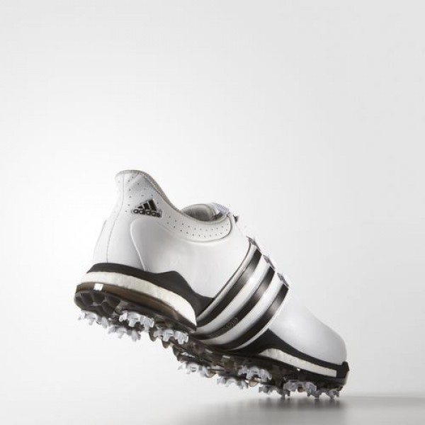 Adidas Tour 360 Boa Boost Homme Footwear White/Core Black/Dark Silver Metallic Golf Chaussures NO: F33409
