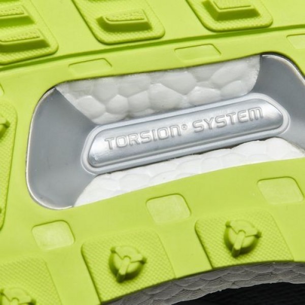 Adidas Crossknit Boost Homme Collegiate Navy/Core Blue/Solar Slime Golf Chaussures NO: Q44685