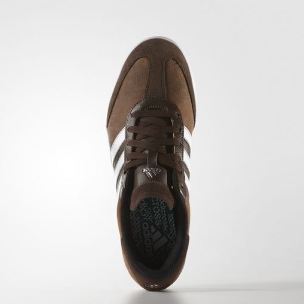 Adidas Adicross V Wd Homme Brown/Footwear White/EQT Green Golf Chaussures NO: F33428