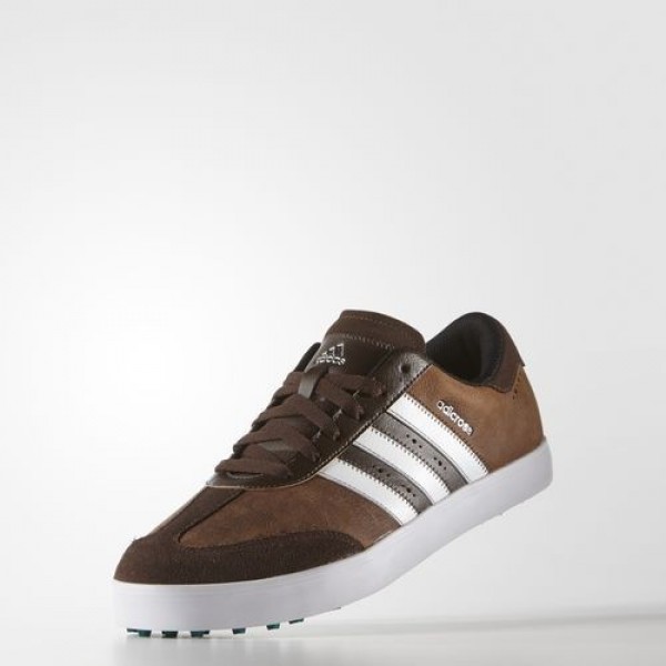 Adidas Adicross V Wd Homme Brown/Footwear White/EQT Green Golf Chaussures NO: F33428