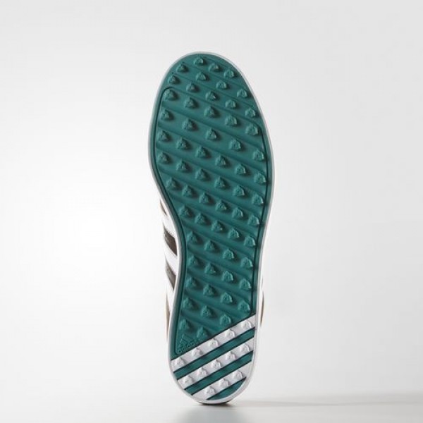 Adidas Adicross V Wd Homme Brown/Footwear White/EQT Green Golf Chaussures NO: F33428
