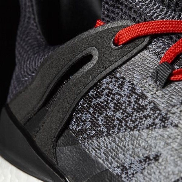 Adidas Crossknit Boost Homme Core Black/Onix/Scarlet Golf Chaussures NO: Q44684