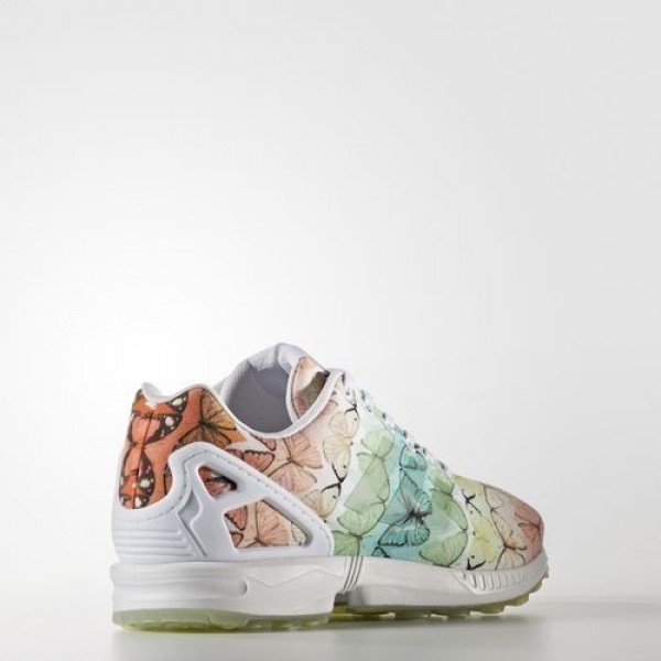 Adidas Zx Flux Femme Footwear White/Linen Green Originals Chaussures NO: BA7644