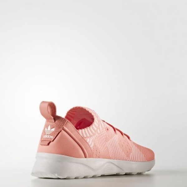 Adidas Zx Flux Adv Virtue Primeknit Femme Sun Glow/Footwear White Originals Chaussures NO: BB2308