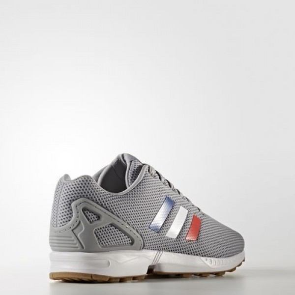 Adidas Zx Flux Homme Mid Grey/Footwear White/Core Red Originals Chaussures NO: BB2768