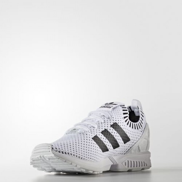 Adidas Zx Flux Primeknit Homme Footwear White/Core Black Originals Chaussures NO: BA7374