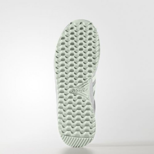 Adidas Zx 700 Femme Medium Grey Heather/Linen Green/Grey Originals Chaussures NO: BA9978