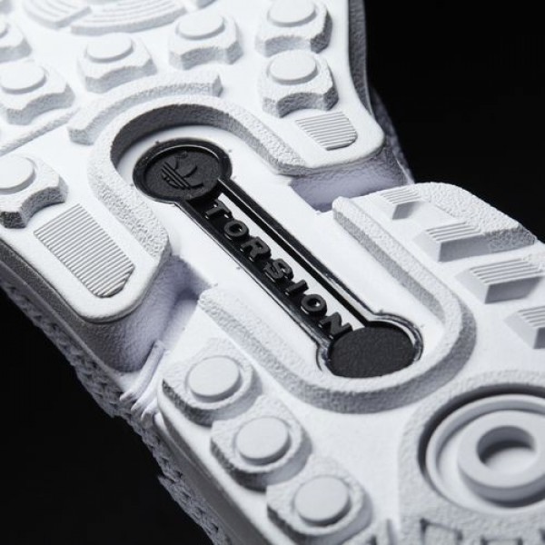 Adidas Zx Flux Primeknit Homme Footwear White/Core Black Originals Chaussures NO: BA7374