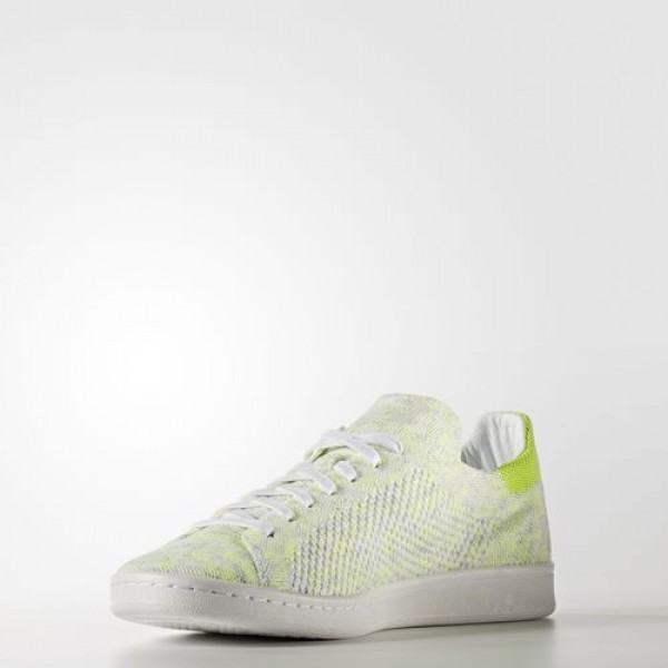Adidas Stan Smith Primeknit Homme Footwear White/Solar Yellow Originals Chaussures NO: BA7439
