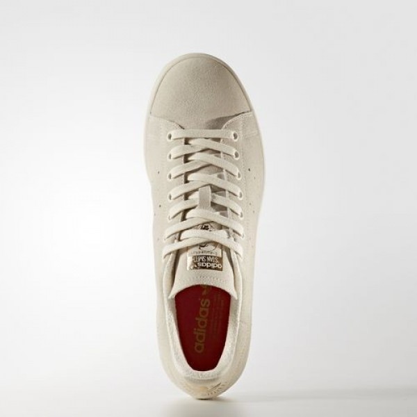 Adidas Stan Smith Homme Chalk White/Matte Gold Originals Chaussures NO: BA7441