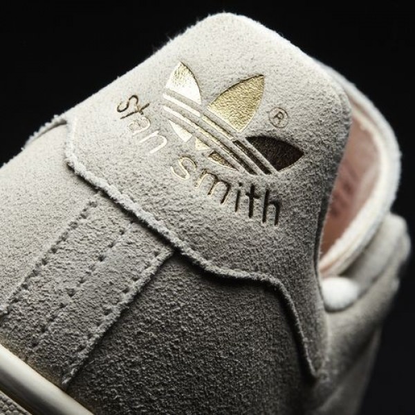 Adidas Stan Smith Homme Chalk White/Matte Gold Originals Chaussures NO: BA7441