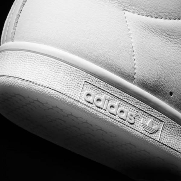 Adidas Stan Smith Mid Homme Footwear White/Green Originals Chaussures NO: BB0069