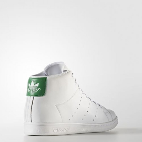 Adidas Stan Smith Mid Homme Footwear White/Green Originals Chaussures NO: BB0069