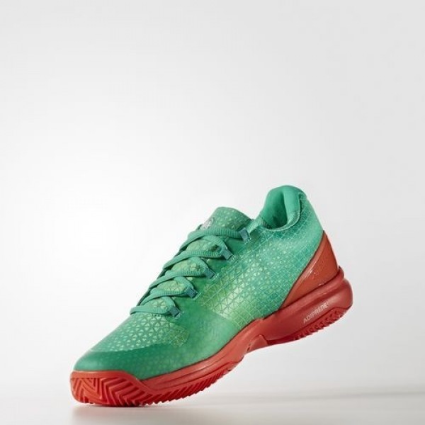 Adidas Adizero Ubersonic 2.0 Clay Femme Core Green/Footwear White/Energy Tennis Chaussures NO: BB4812
