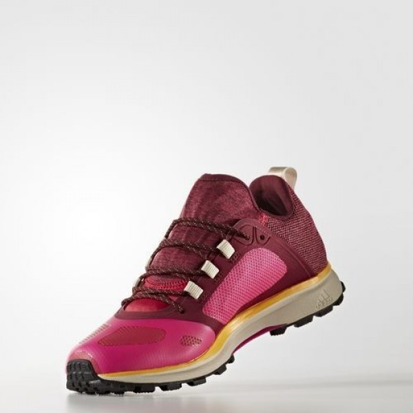 Adidas Adizero Xt Femme Shock Pink/Ruby Red/Cherry Wood by Stella McCartney Chaussures NO: BB4886