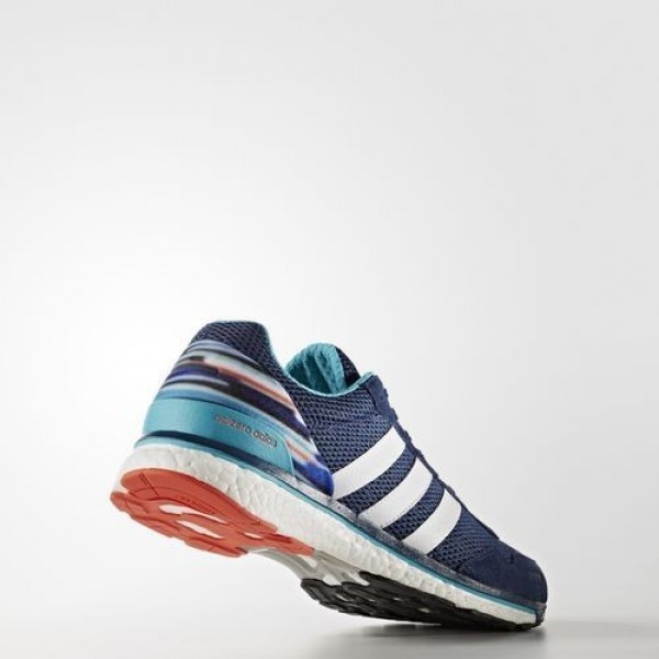 Adidas Adizero Adios 3 Homme Mystery Blue/Footwear White/Energy Blue Running Chaussures NO: BB1699