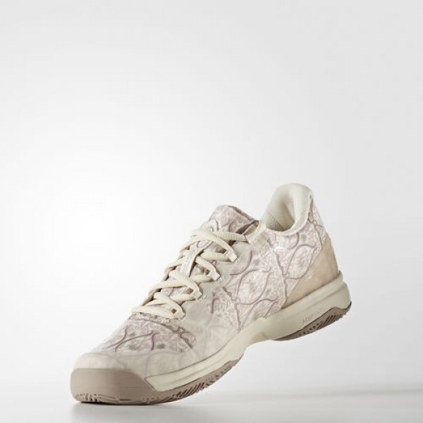 Adidas Adizero Übersonic 2.0 Art Nouveau Femme Chalk White / Vapour Grey Met / Ice Purple Tennis Chaussures NO: BB5819