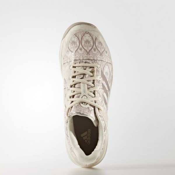 Adidas Adizero Übersonic 2.0 Art Nouveau Femme Chalk White / Vapour Grey Met / Ice Purple Tennis Chaussures NO: BB5819