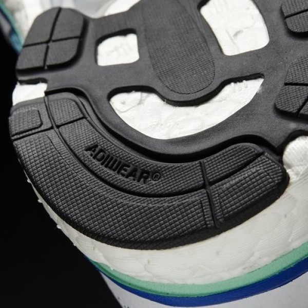 Adidas Adizero Adios 3 Homme Blue/Footwear White/Easy Green Running Chaussures NO: BA7949