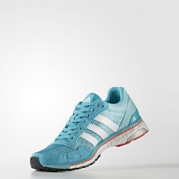 Adidas Adizero Adios 3 Femme Energy Blue/Footwear White/Easy Mint Running Chaussures NO: BB1710